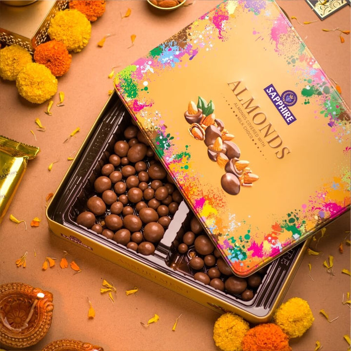 Imported Sapphire Almonds Assortment Box 350 gms