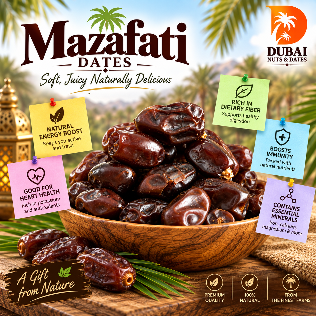 Mazafati Dates From Dubai