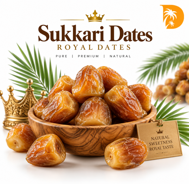 Sukkari Dates - Royal Dates, 100% Original 1 kg