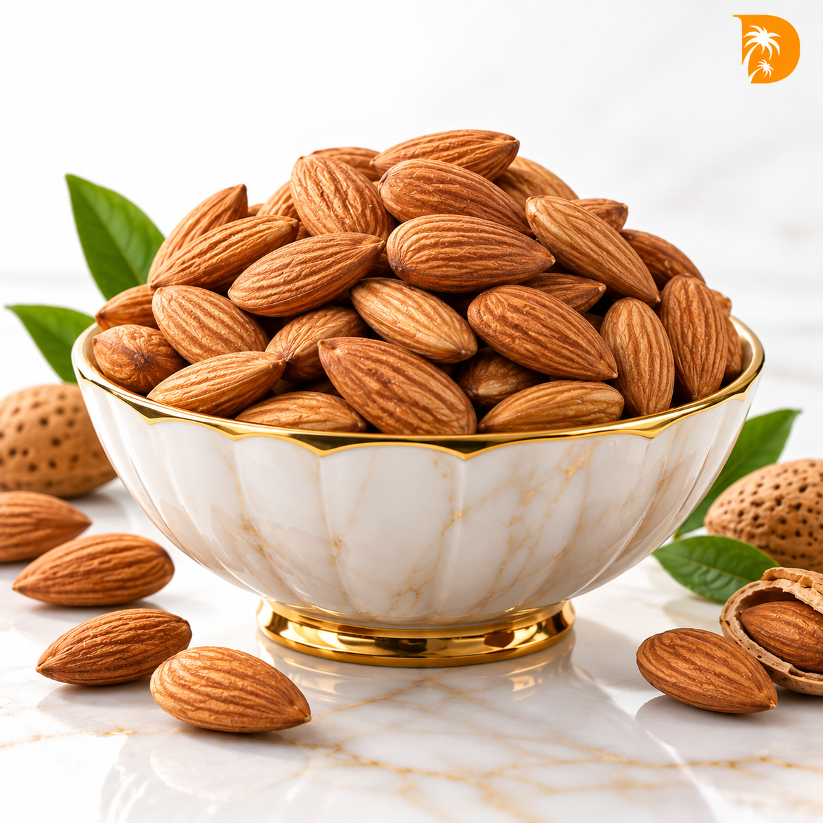California Badam Bold - Imported & Hand-picked - 1kg