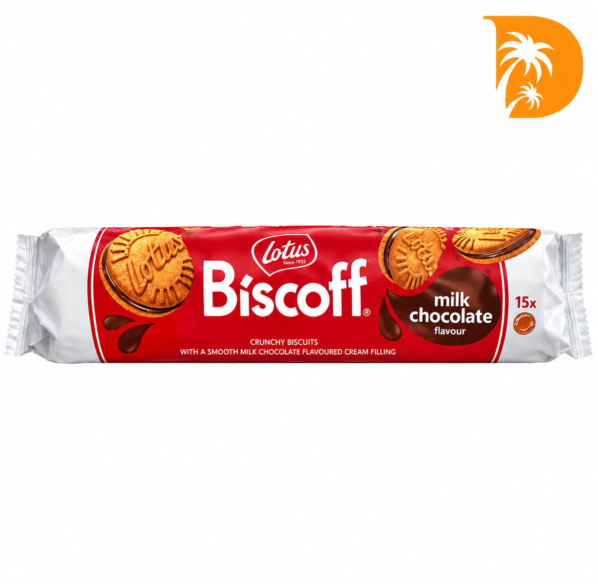 Lotus Biscoff Biscuits with Cream - Belgium