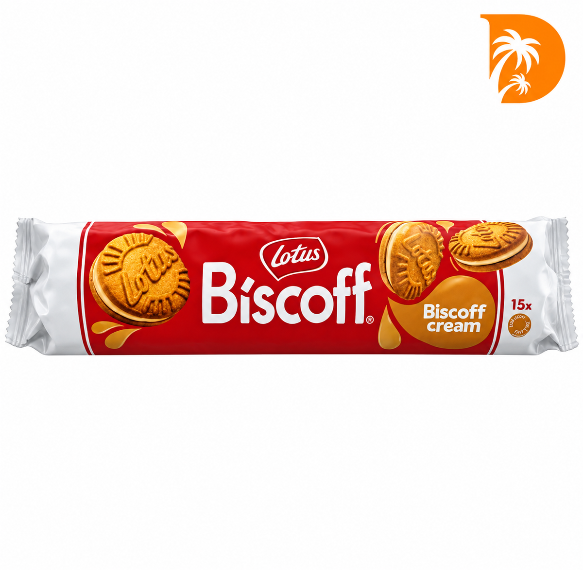 Lotus Biscoff Biscuits with Cream - Belgium