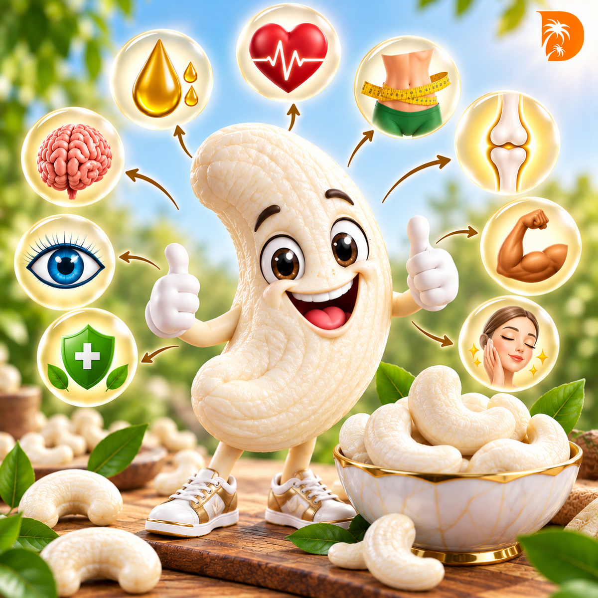 Cashew Nuts - Imported  Fine Quality & Taste - 1kg