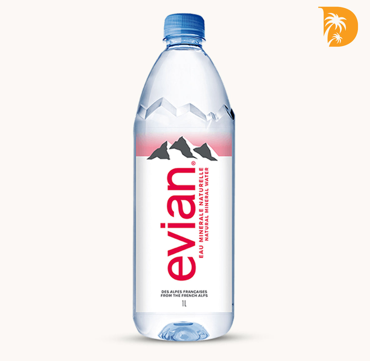 Imported Evian Water