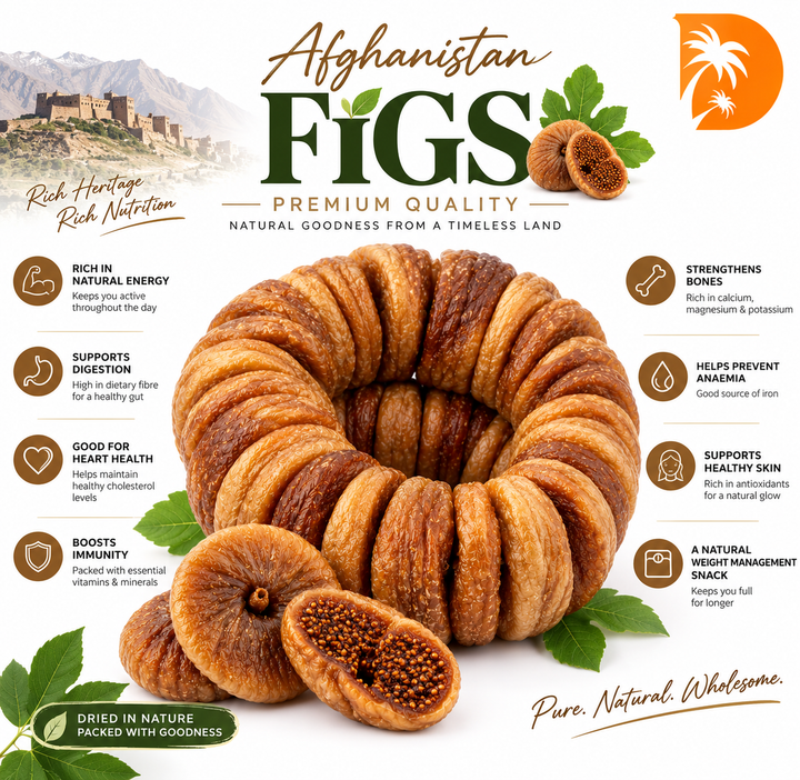 Imported Dried Figs - Healthy & Tasty