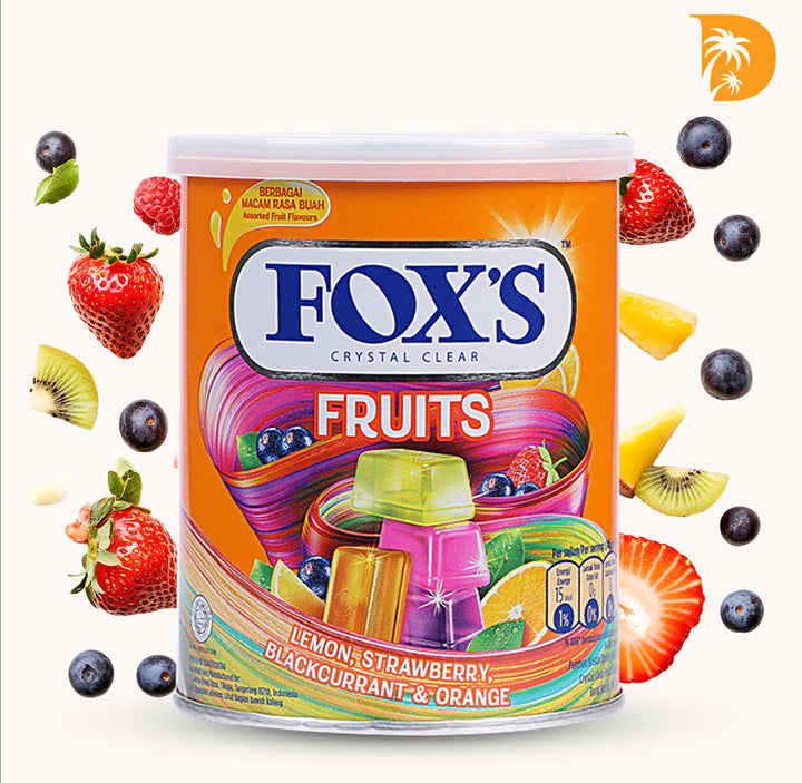 Imported Fox's Crystal Clear Fruits