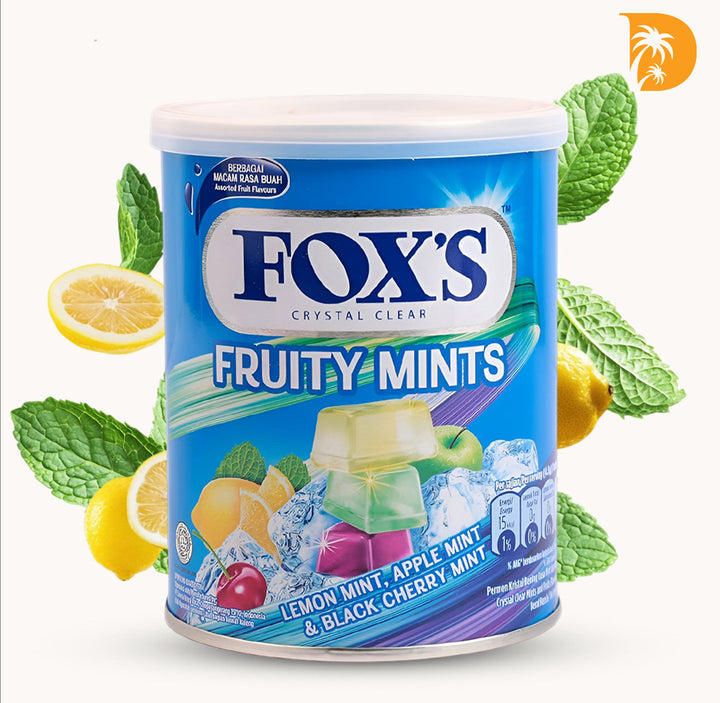 Imported Fox's Crystal Clear Fruity Mints