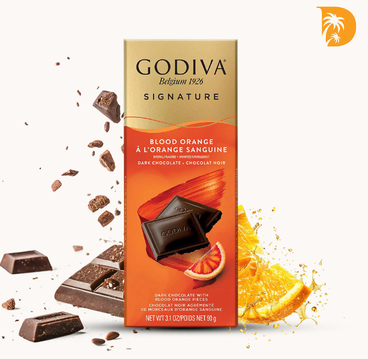 Imported Godiva Chacolates 99% Coco