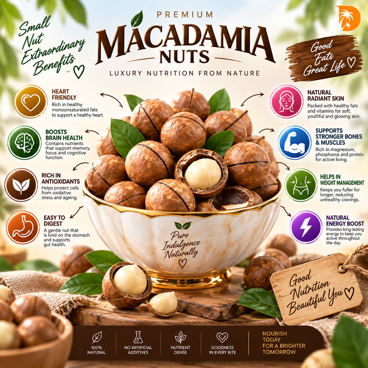 Macadamia Nuts with Shell - Australia 1kg