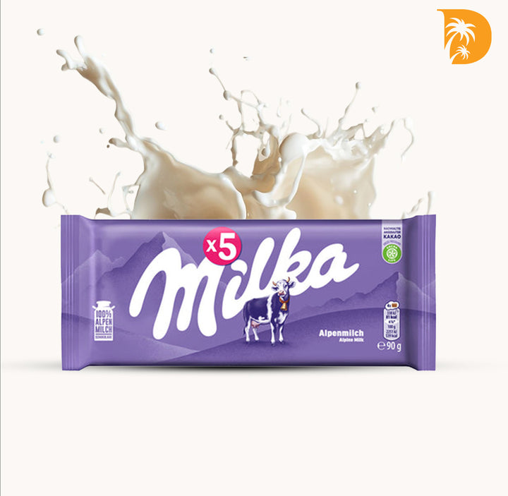Imported Milka Alpine Milk Chocolate