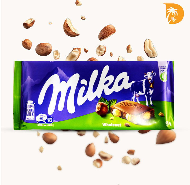 Imported Milka Wholenut Chocolate