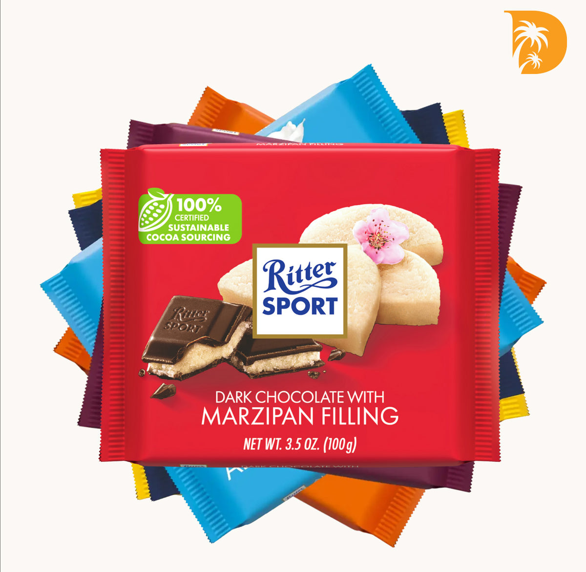 Imported Ritter Sport Dark Chocolate