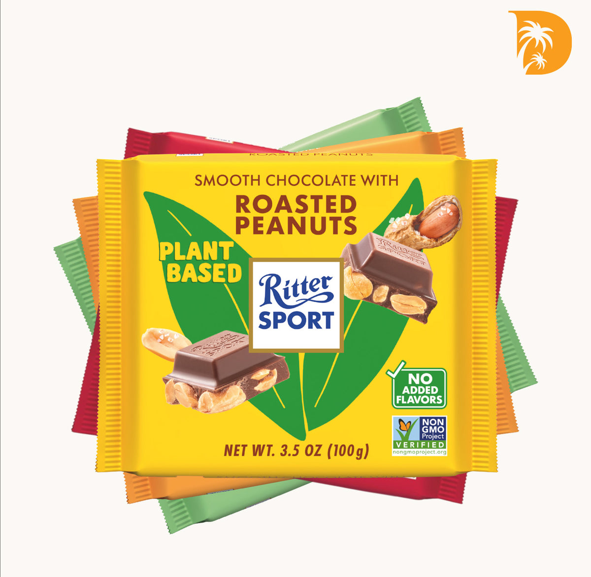 Imported Ritter Sport Roasted Peanuts