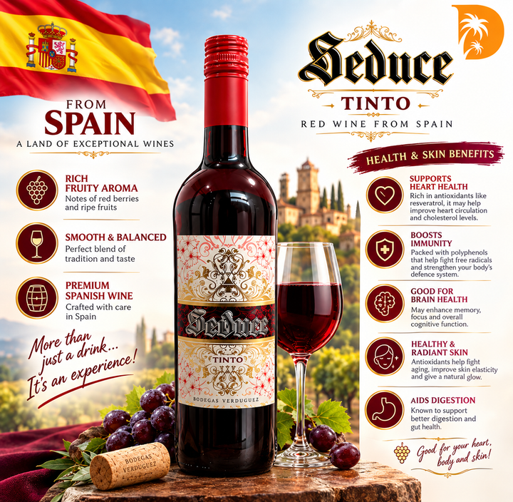 Seduce Tinto Non-Alcoholic Wine