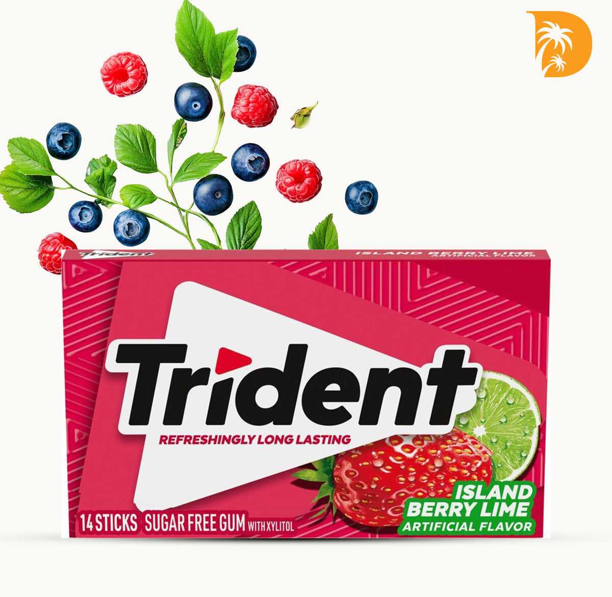 Imported Trident Sugar-Free Gums