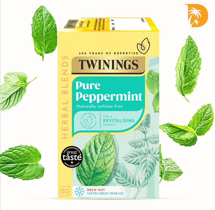 London Twinings Pure Peppermint Tea Bags