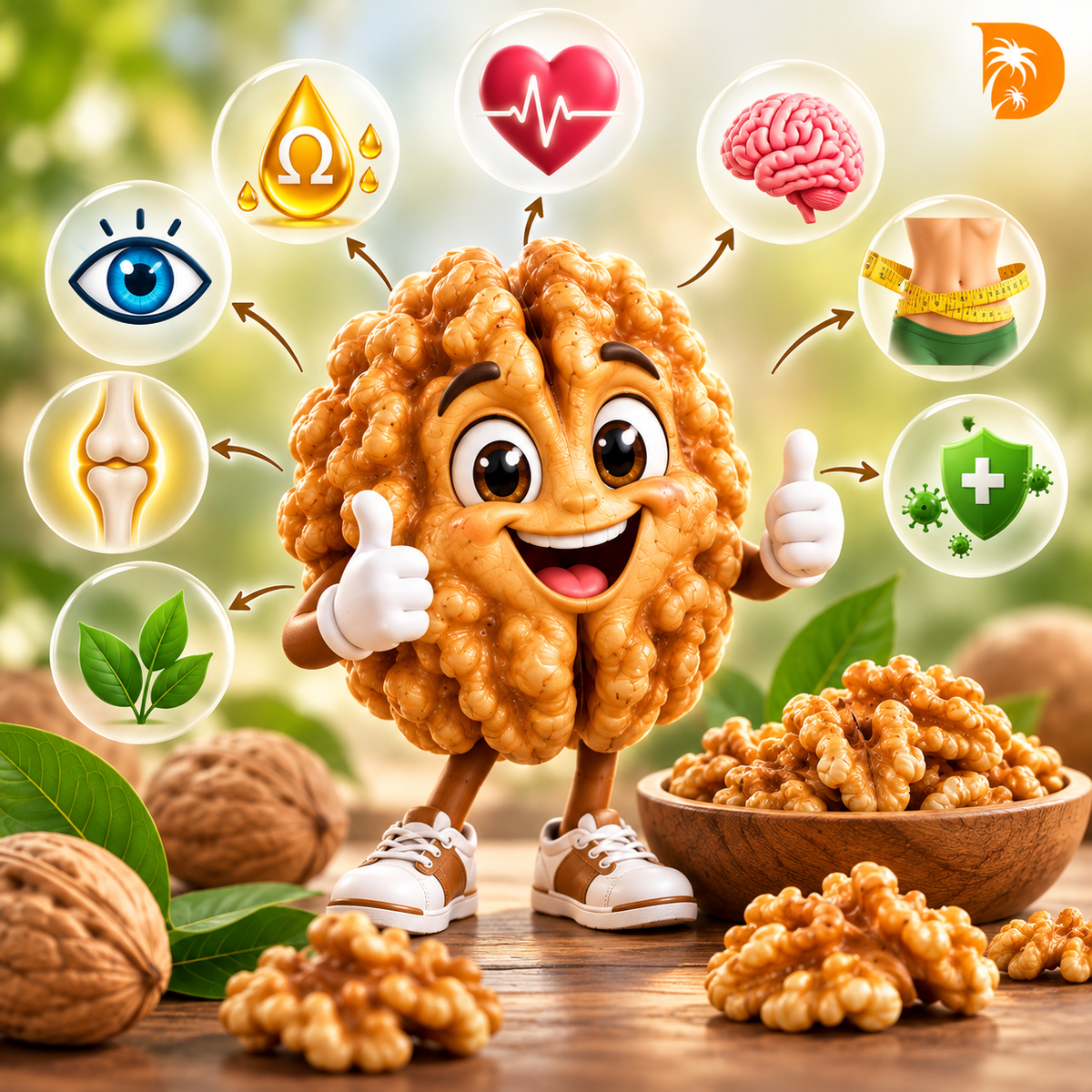 Imported Walnut Extra Light  - Fine Quality & Taste 1 kg