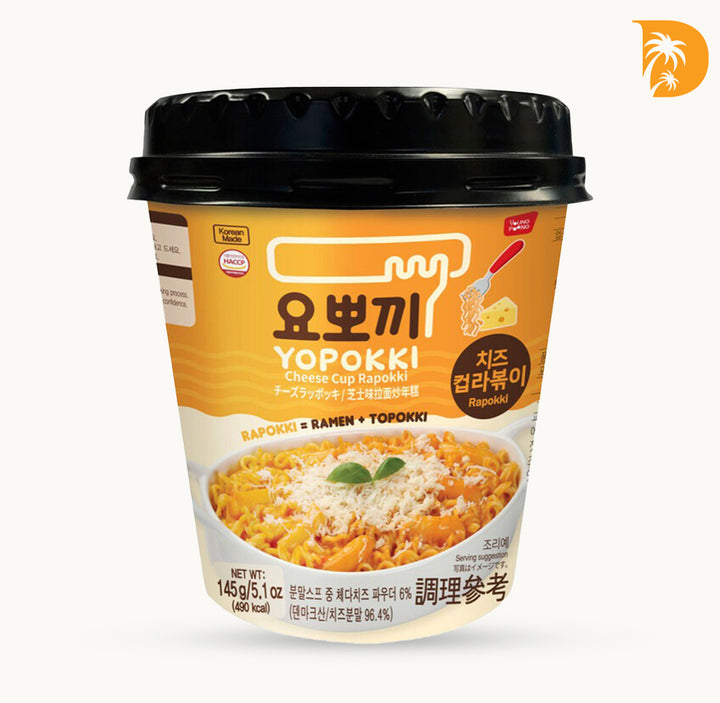 Korean Cheese Ropoki Noodles - Yopoki