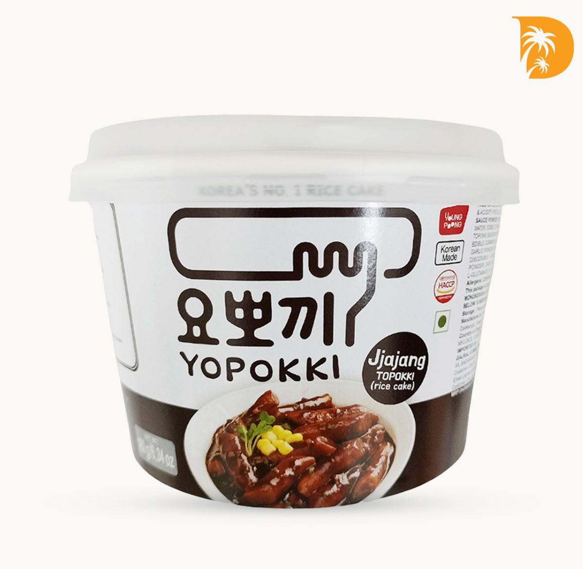Korean Jiajang Rice Cake - Yopoki